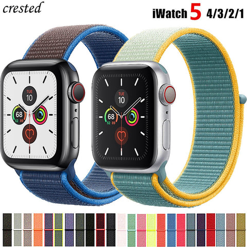 Nylon Strap for Apple watch 5 Band